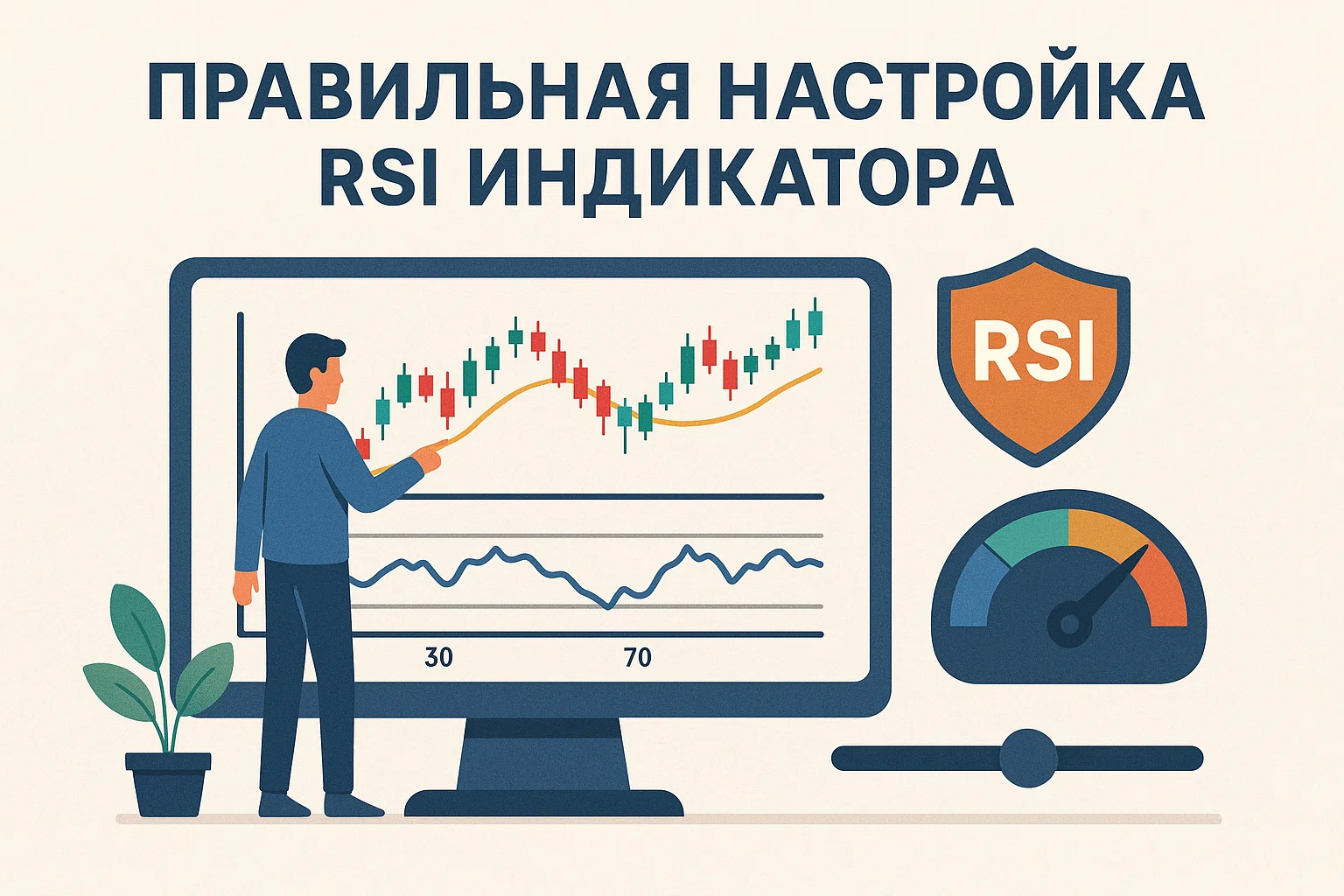 Настройка RSI индикатора