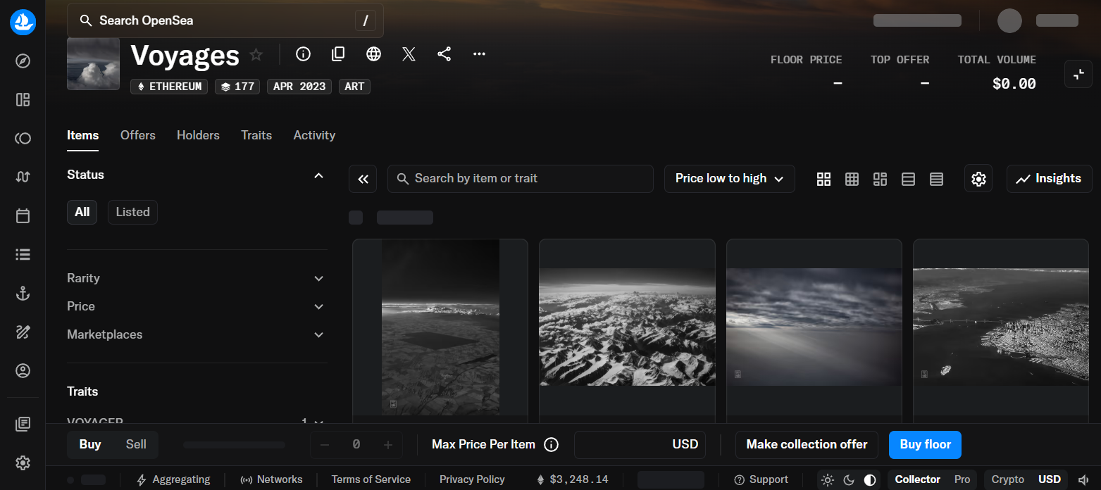 Вознаграждения OpenSea