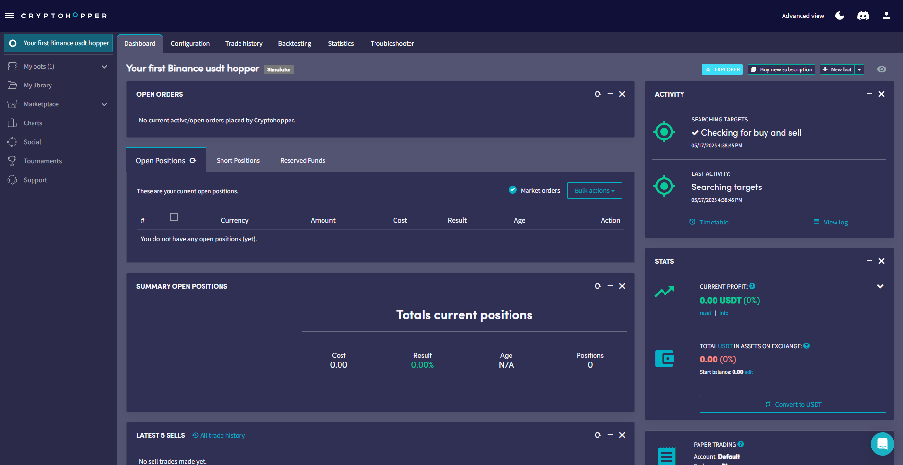 What is Cryptohopper