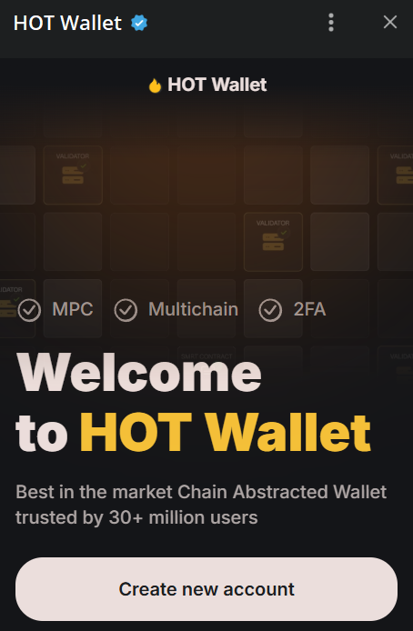 На что способен кошелек HOT wallet?