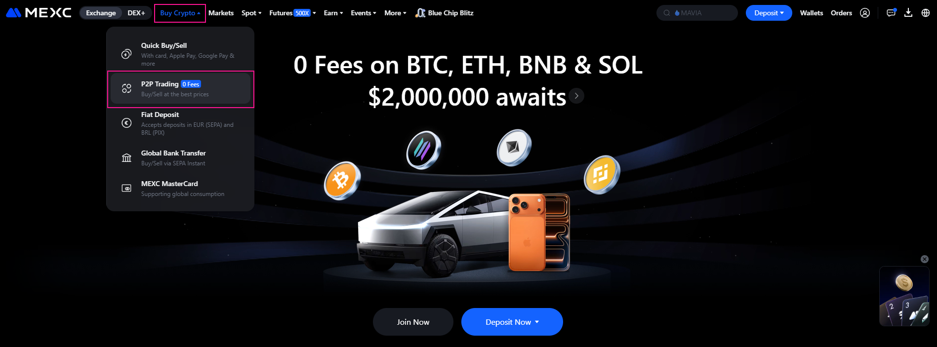 How to buy USDT with P2P on MEXC