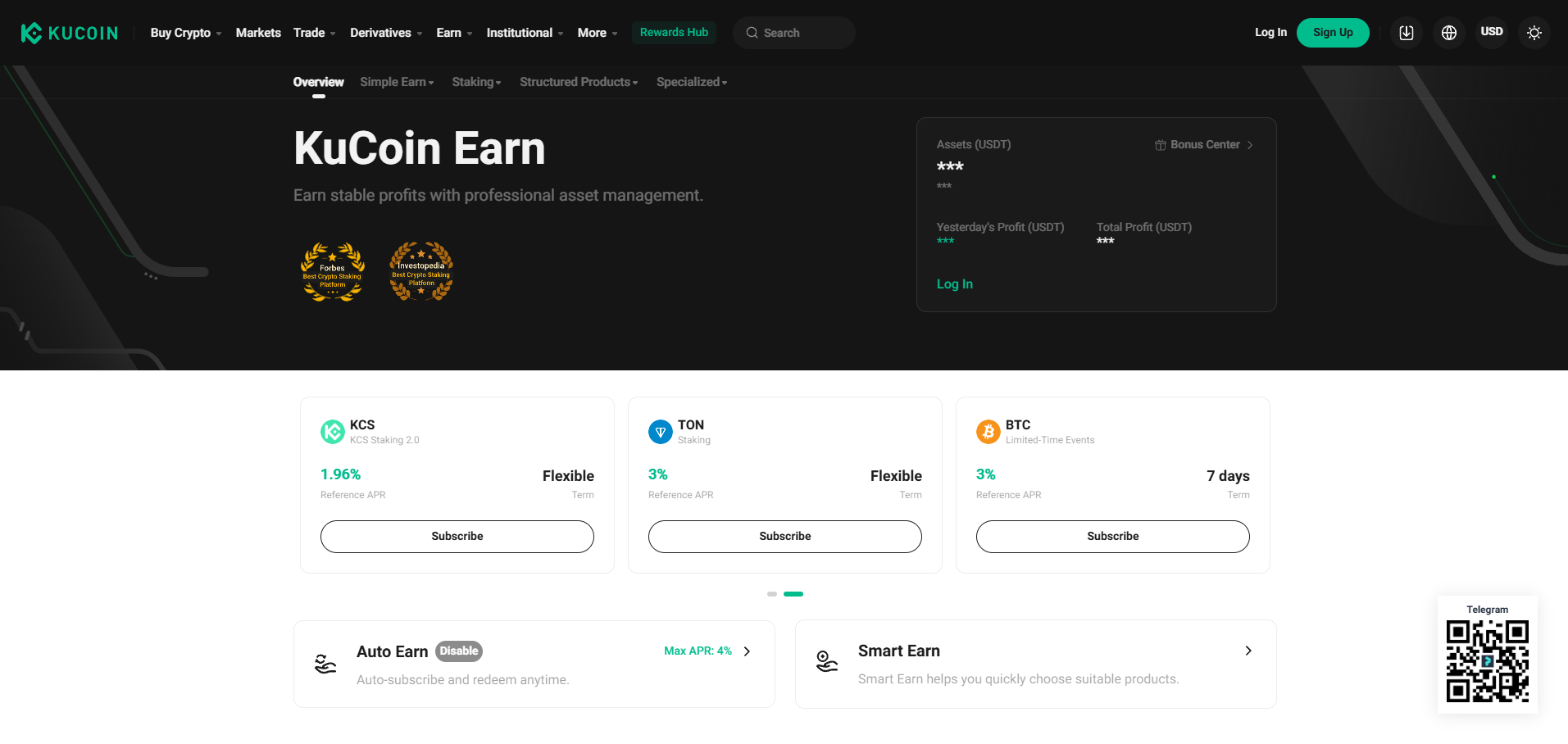 KuCoin Earn