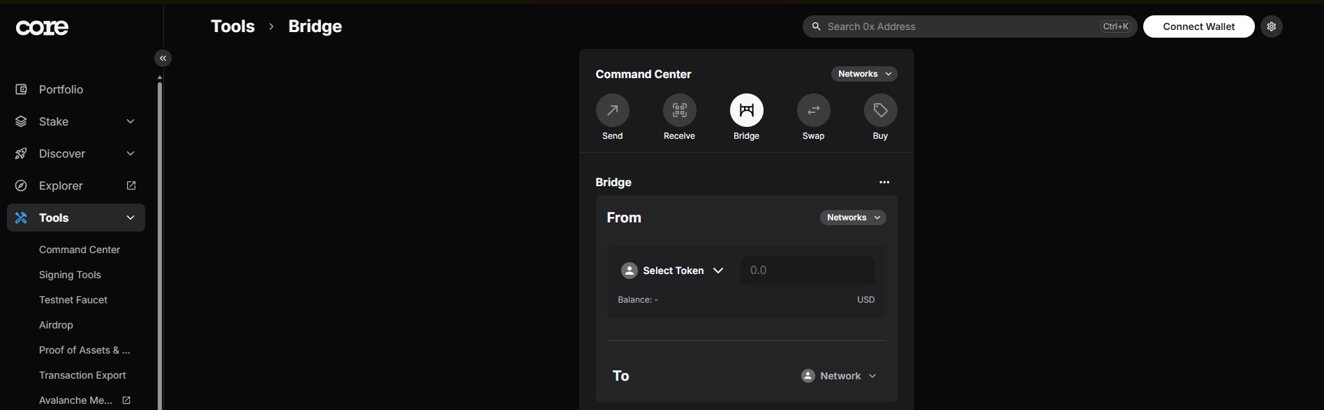 Avalanche core app