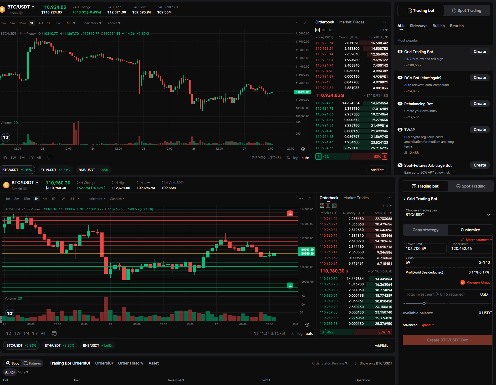 Pionex trading bot - how to connect