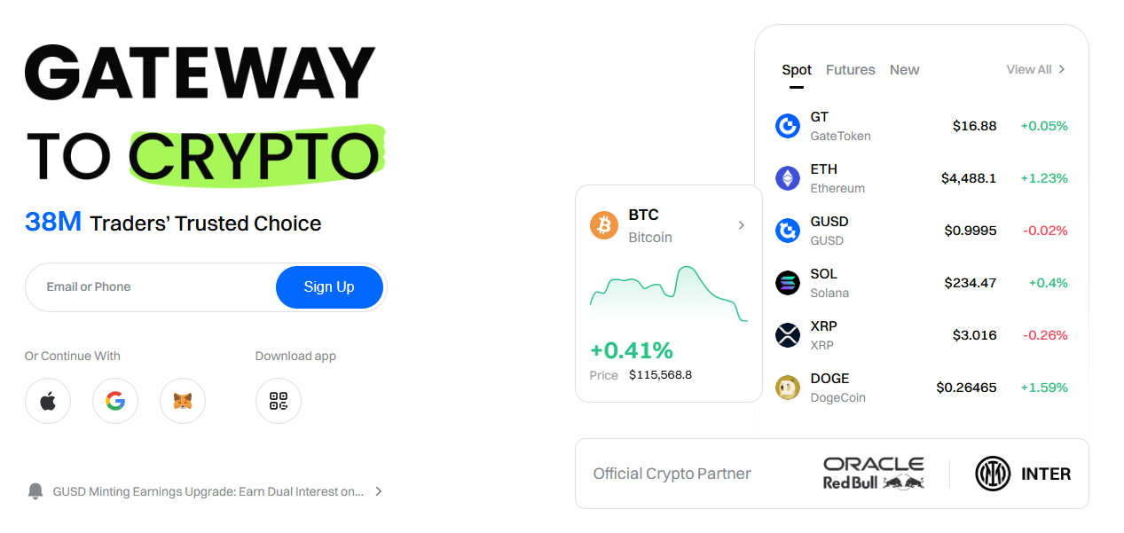 Gate io - crypto exchange available in Bangladesh