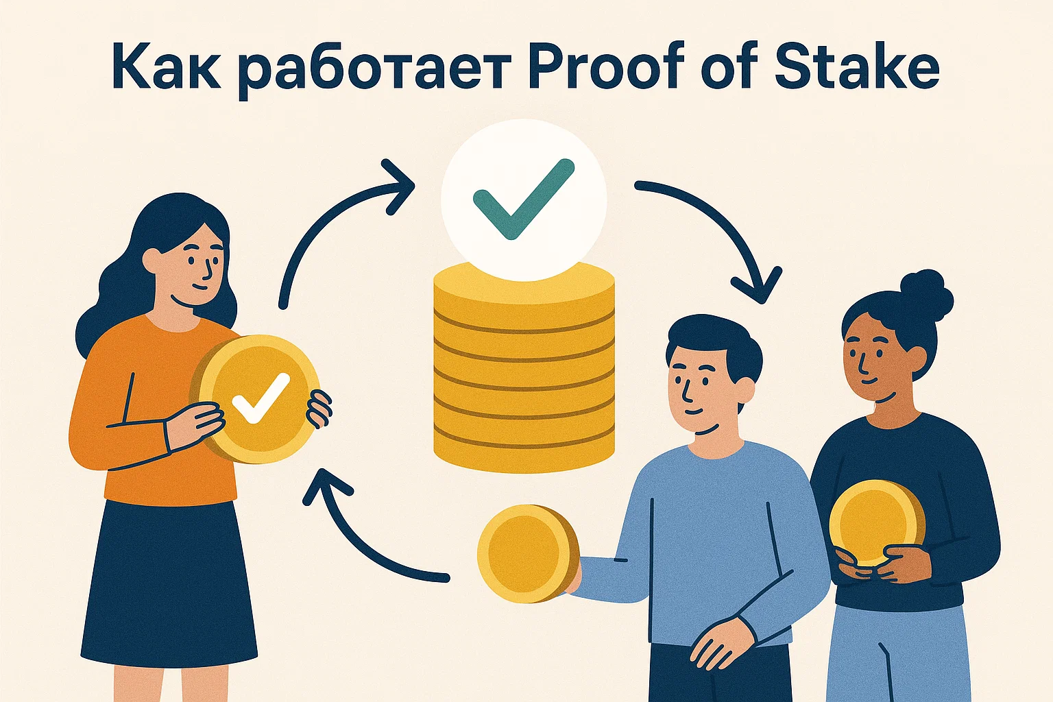 Как работает Proof of Stake в криптовалюте?