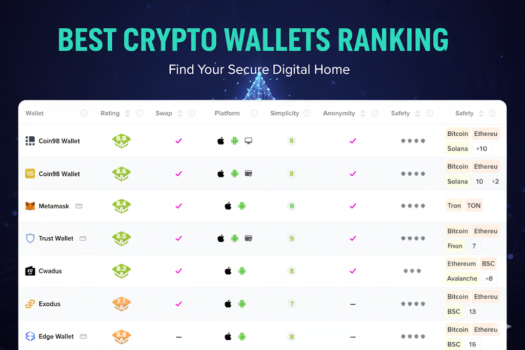 The Best Crypto Wallets for ETH